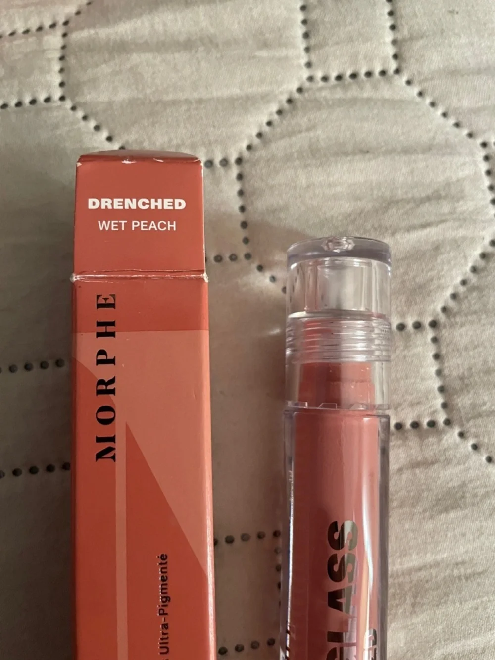 Morphe Dripglass Drenched Lip Gloss - Warm Brown